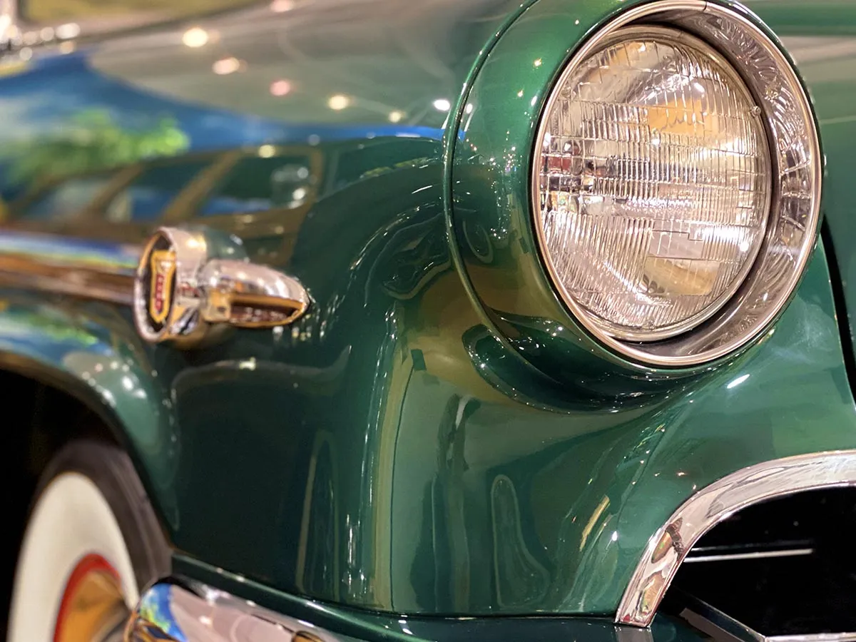 1954 Mercury Monterey Woody Wagon, showcasing its distinctive wood paneling