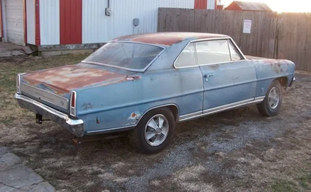 1966 Nova rear right