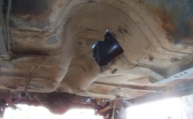 1966 Nova underside