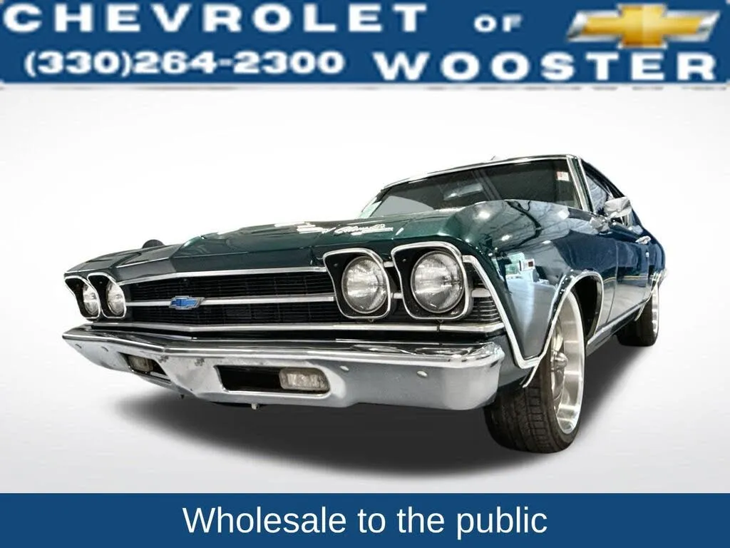 1969 Green Chevrolet Chevelle Coupe