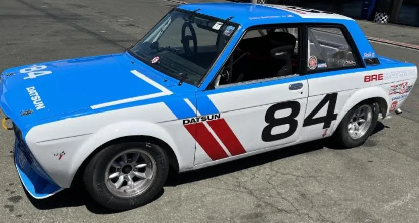 1970 Datsun 510 with new Rebello engine and dog box