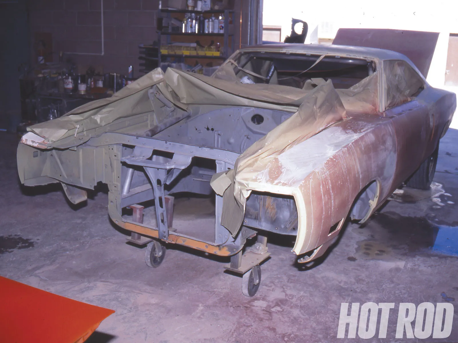 1970 Dodge Super Bee completely torn down