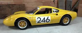 1971 Ferrari Dino 246GT unique vintage race car