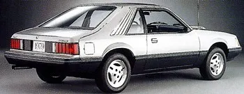 1979 Ford Mustang notchback coupe, a new generation for the iconic model