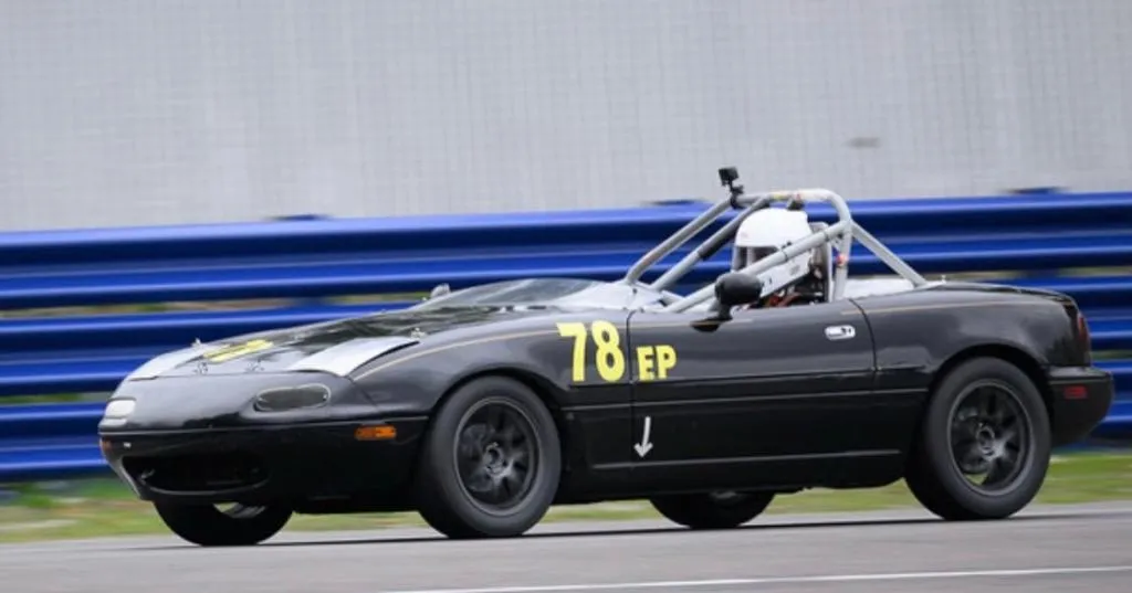 1991 Mazda Miata entry level vintage race car