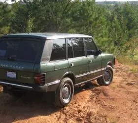 1995 Range Rover Classic Rear Angle