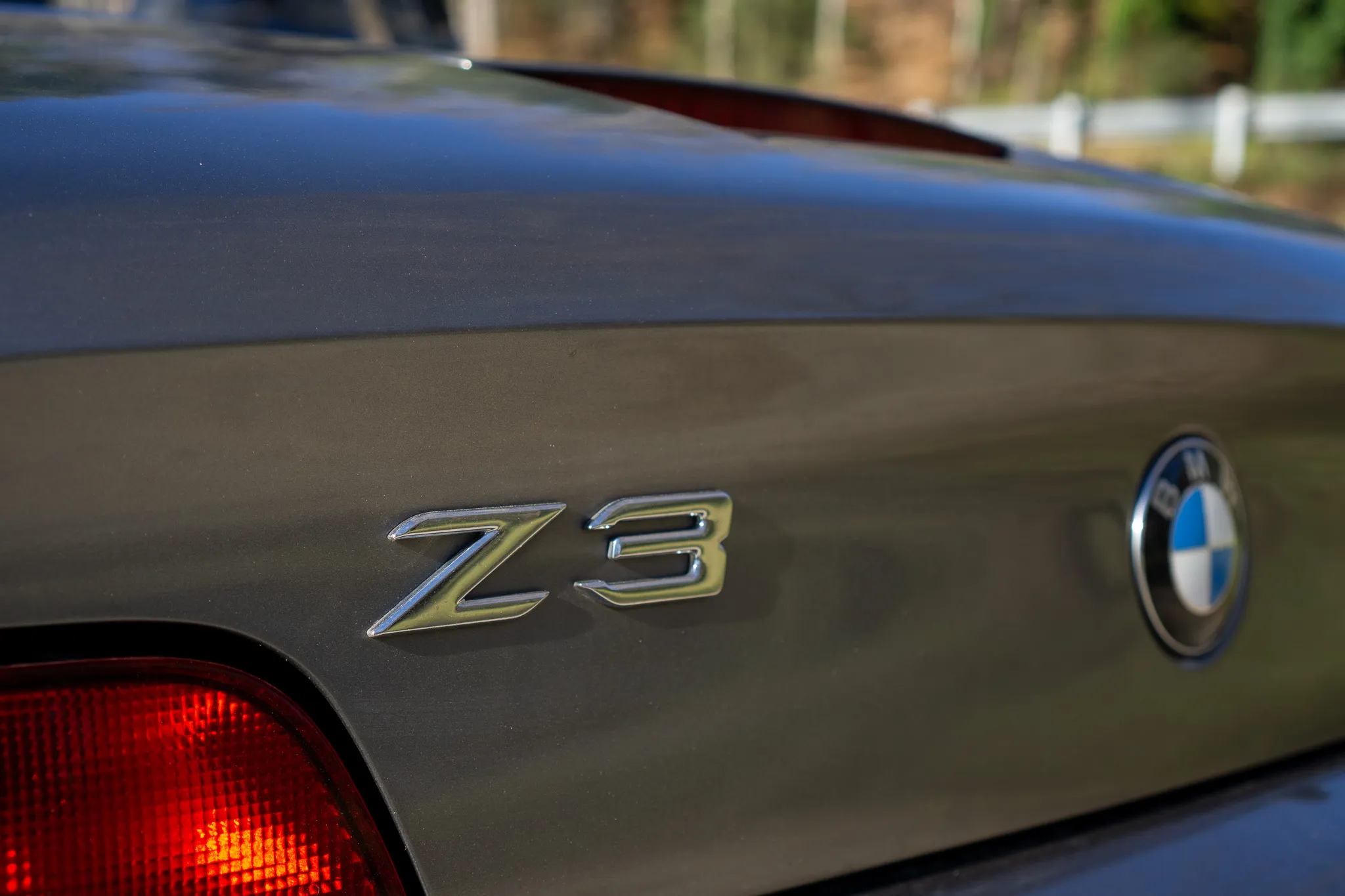 2001 BMW Z3 trunk badge