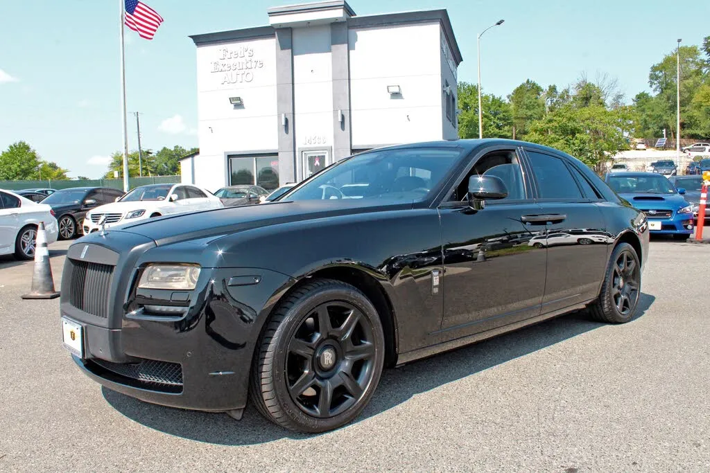 2013 Rolls-Royce Ghost Sedan, Black Exterior, Black Interior