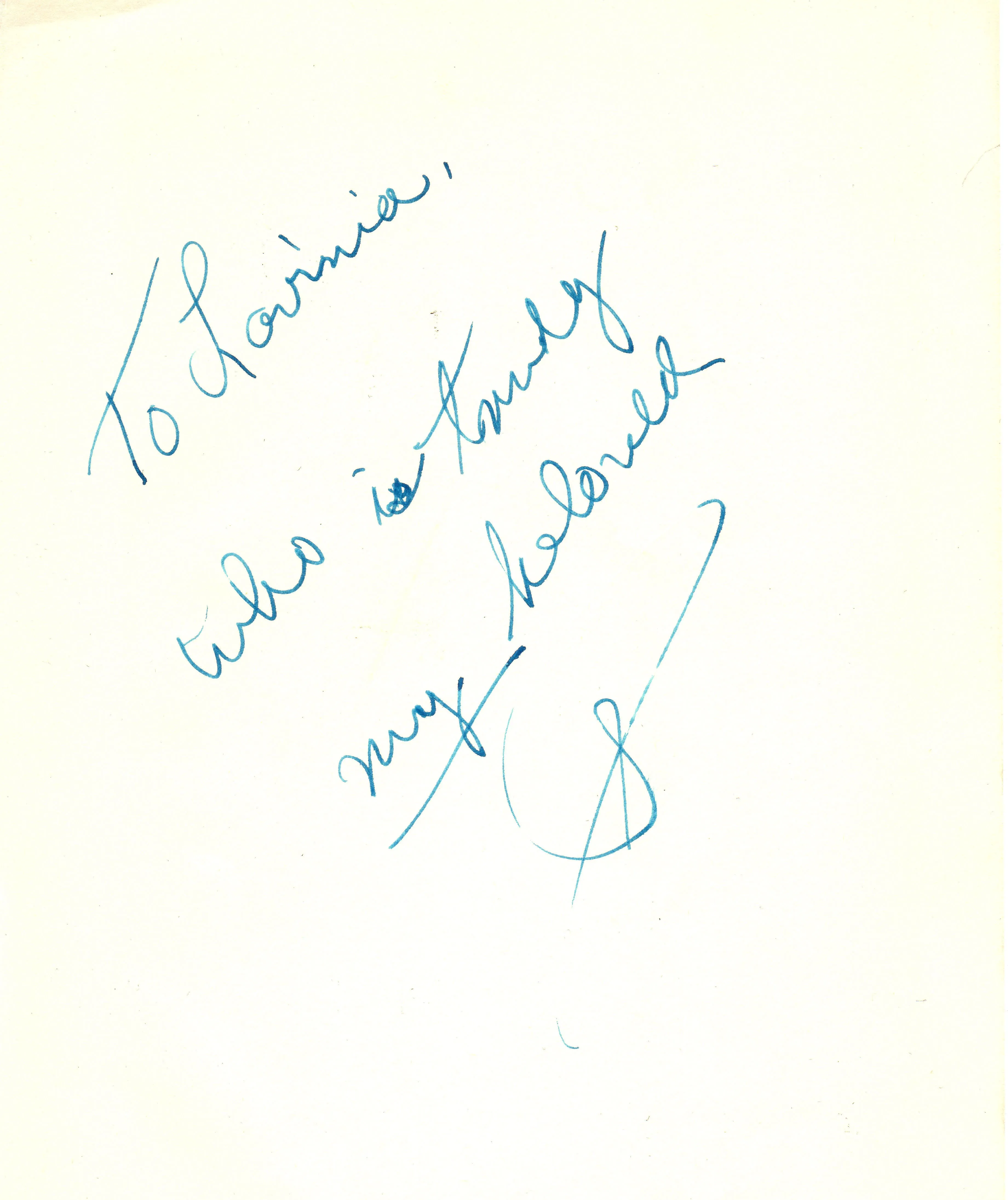 20130200001 - Sinatra Note to Lavinia