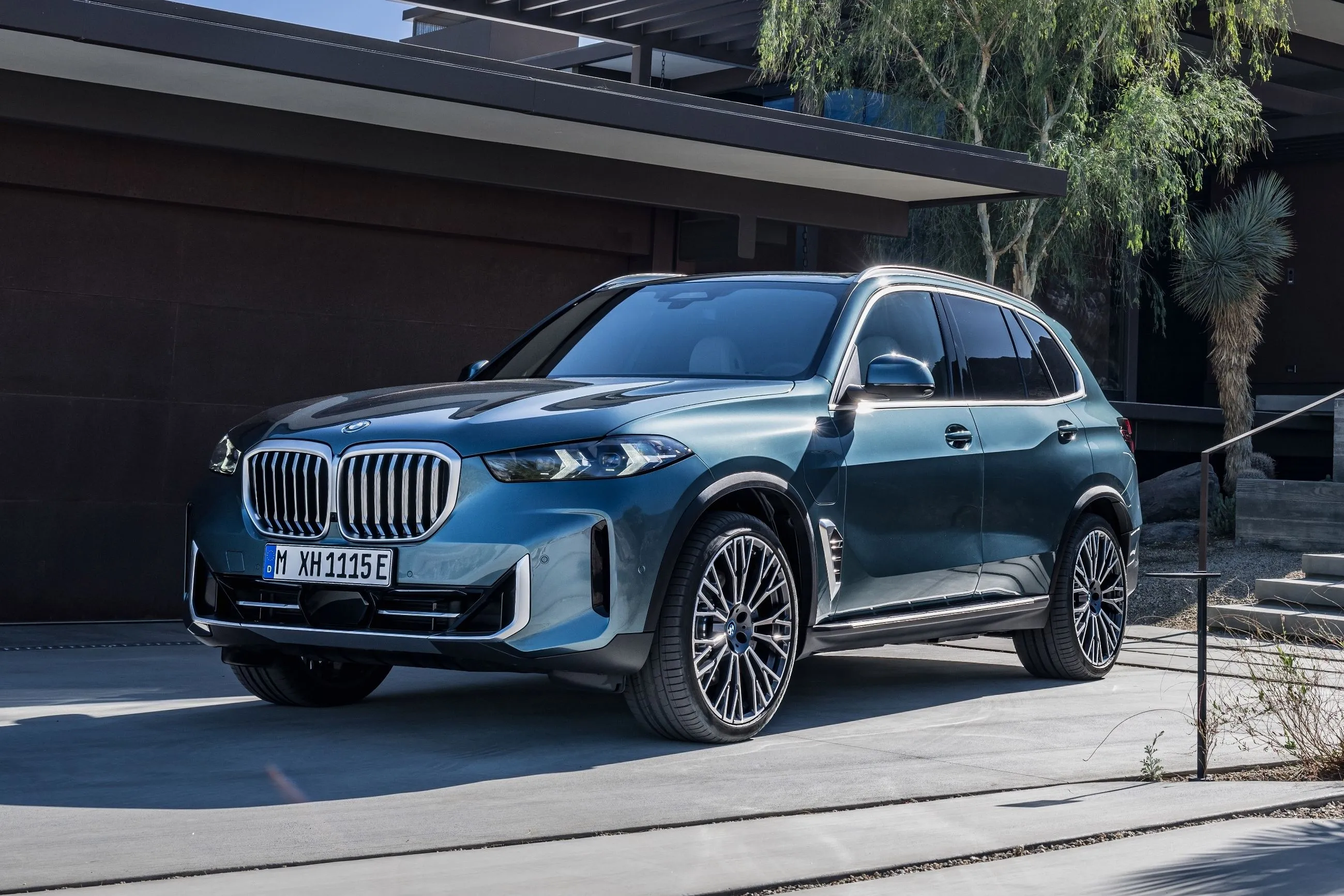 2024-2025 BMW X5 Front Angle View