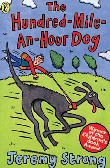 A fast dog running