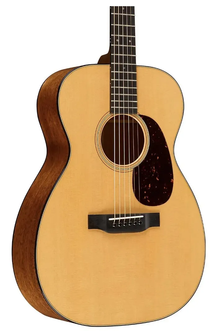 A natural finish Martin 00-18 Grand Concert Acoustic Guitar