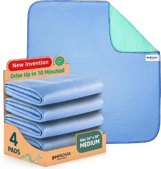 Absorbent puppy potty pads