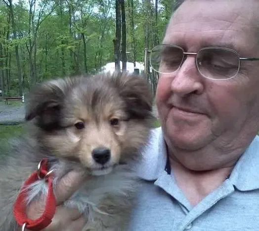 Angel is about to discover her new home and christen it with her unique puppy scent.