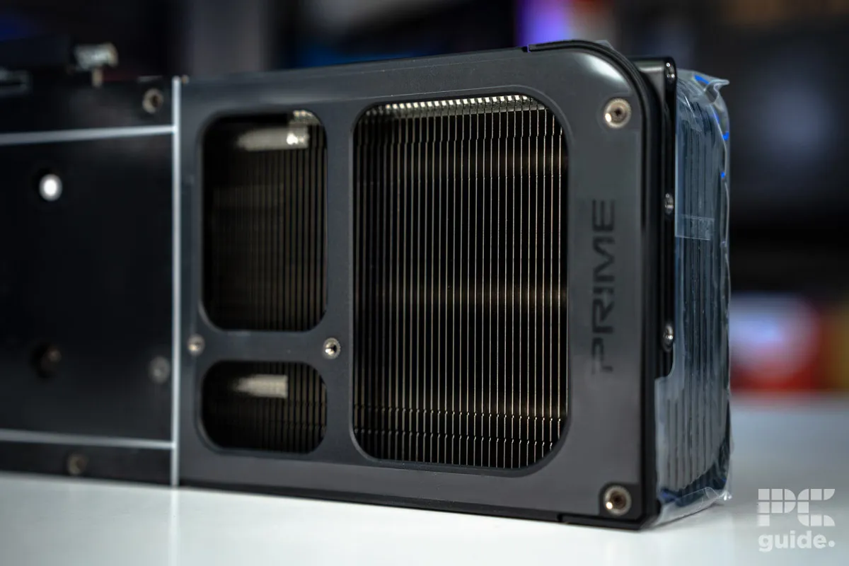 ASUS Prime RTX 5060 Ti 16GB OC flow through, Image by PC Guide