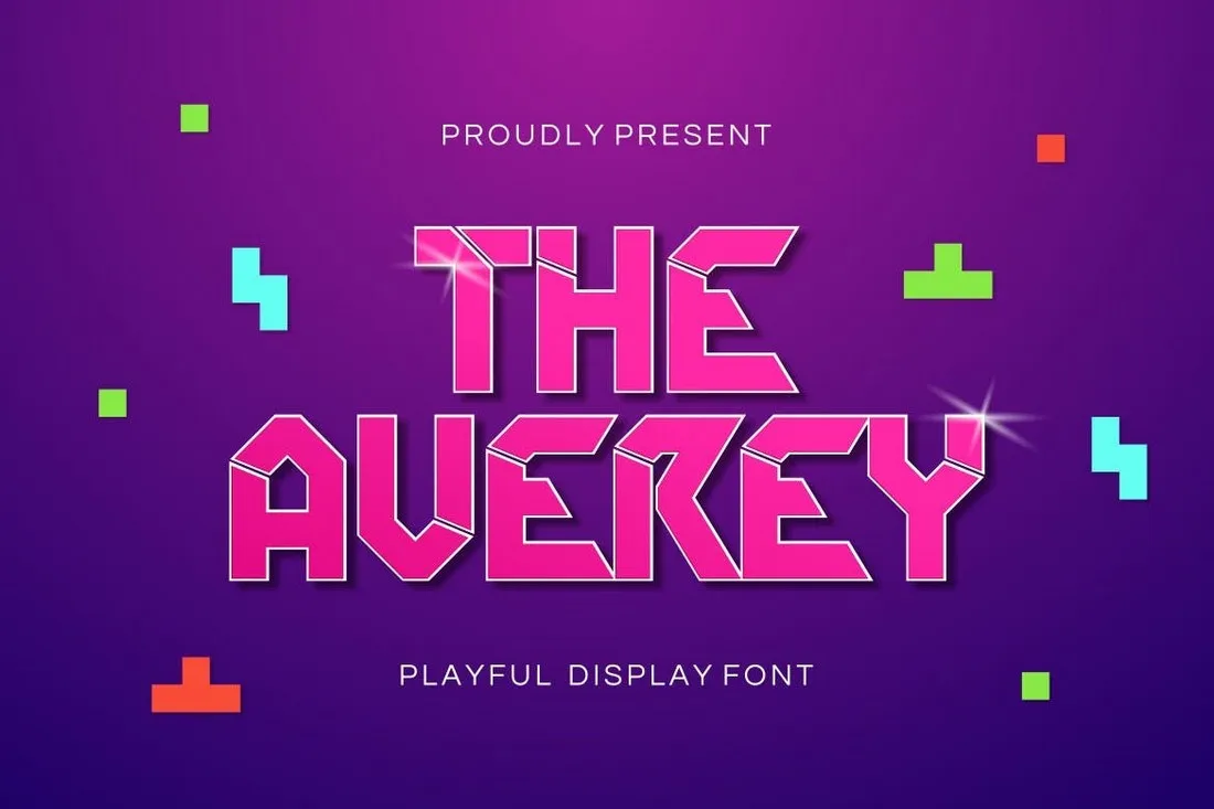 Averey - Modern Gaming Font
