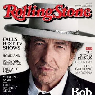 Bob Dylan looking introspective, possibly reflecting on his persona