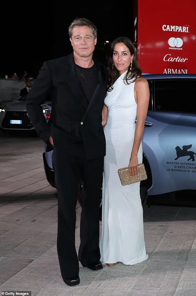 Brad Pitt and Ines de Ramon in Italy