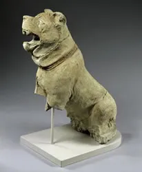 Cane Corso historical sculpture detail