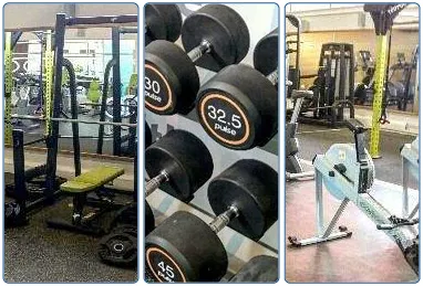 Cardiovascular machines at Lanark Lifestyles gym