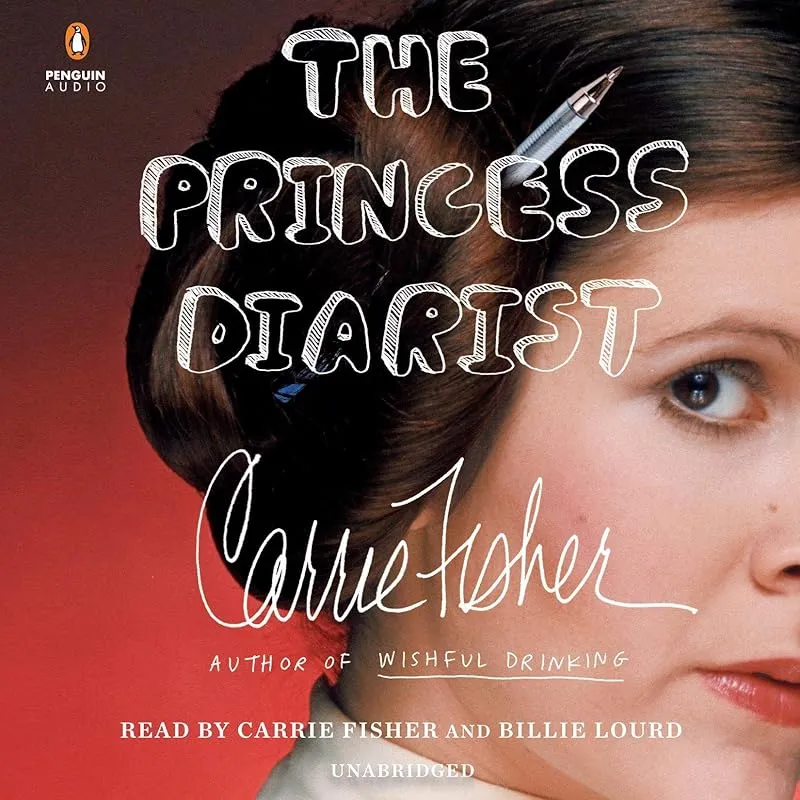Carrie Fisher - The Princess Diarist Audiobook Cover