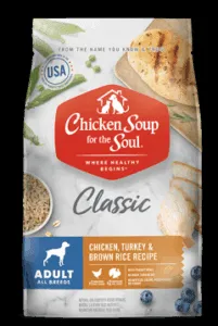 Chicken Soup for the Soul Classic Adult Dry Dog Food with Chicken, Turkey &amp; Brown Rice