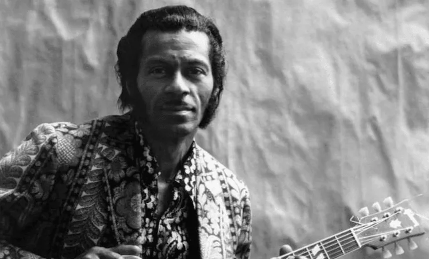 Chuck Berry performing live