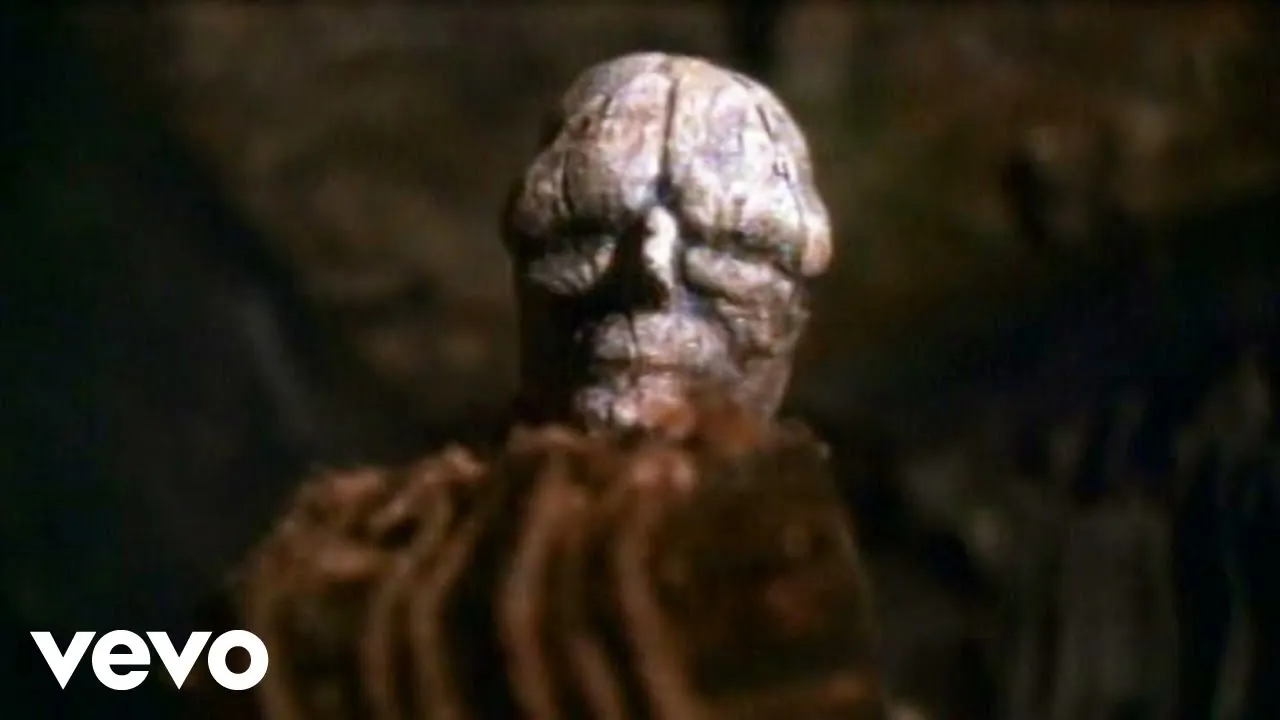 Claymation figures from Tool's Sober music video