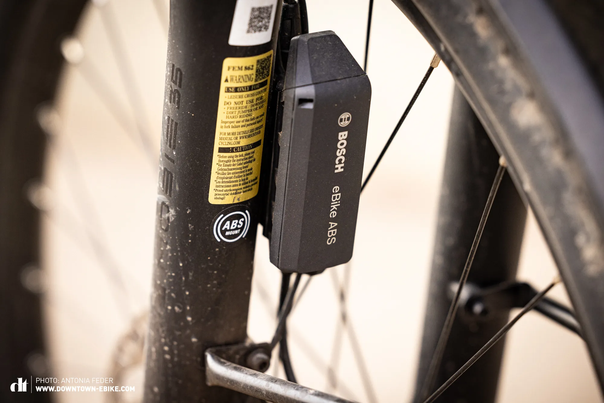 Combining a bicycle with Bosch ABS and a dog trailer significantly enhances overall safety during rides.