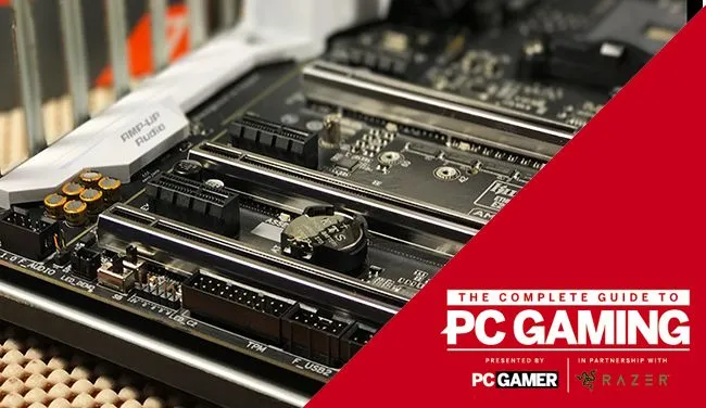 Computer hardware components inside a PC