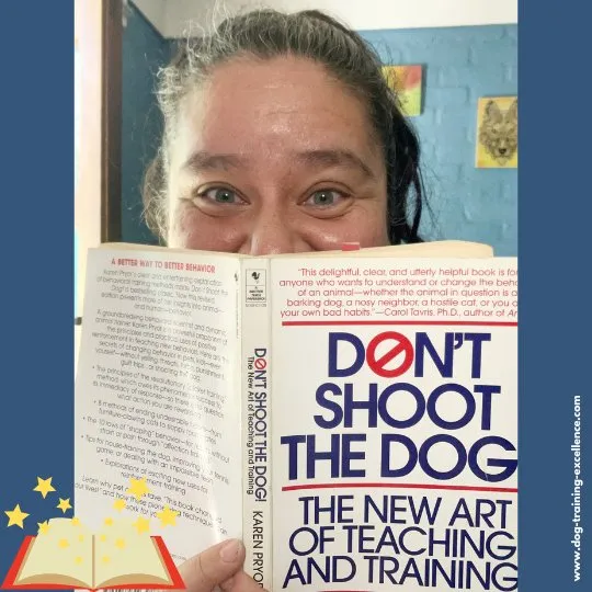 Cover of "Don't Shoot The Dog" by Karen Pryor, a foundational book on animal training