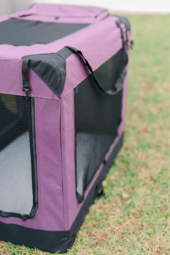 Crate in carrying bag