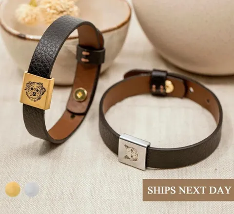Custom Pet Portrait Bracelet