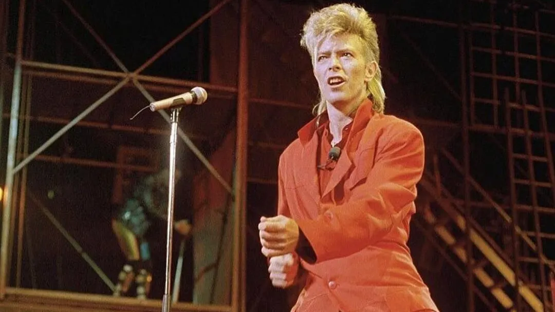 David Bowie in 1987