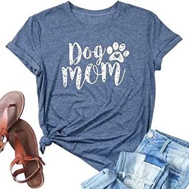 Dog mom t-shirt