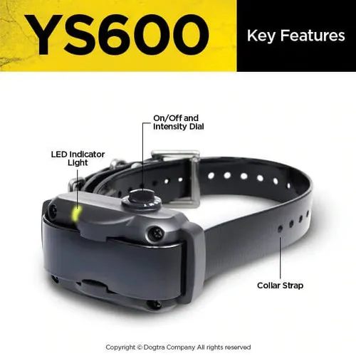 Dogtra YS600 bark collar for stubborn dogs