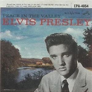 Elvis Presley Peace in the Valley EP cover