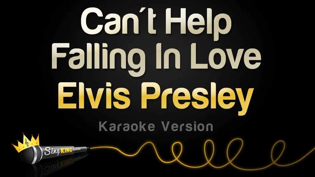 Elvis Presley performing "Can't Help Falling in Love"