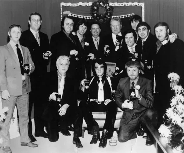 Elvis with the Memphis Mafia