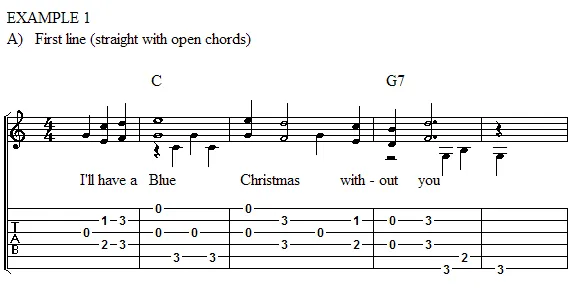 Example 1 line 1
