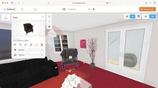 Floorplanner interface showcasing its design capabilities