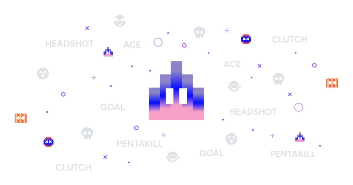 Framedrop social media card for automatic gaming clips