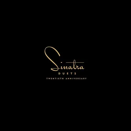 Frank Sinatra Duets album cover from 1993 featuring artwork by LeRoy Neiman and an iconic image of Sinatra