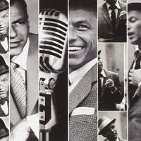 Frank Sinatra performing during his 'Lite-Up Time' radio shows, a key part of his early career.