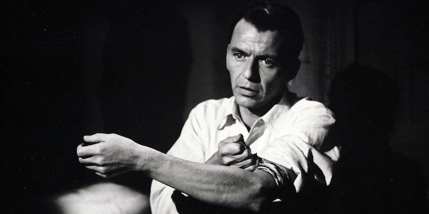 Frank Sinatra performing in his younger years