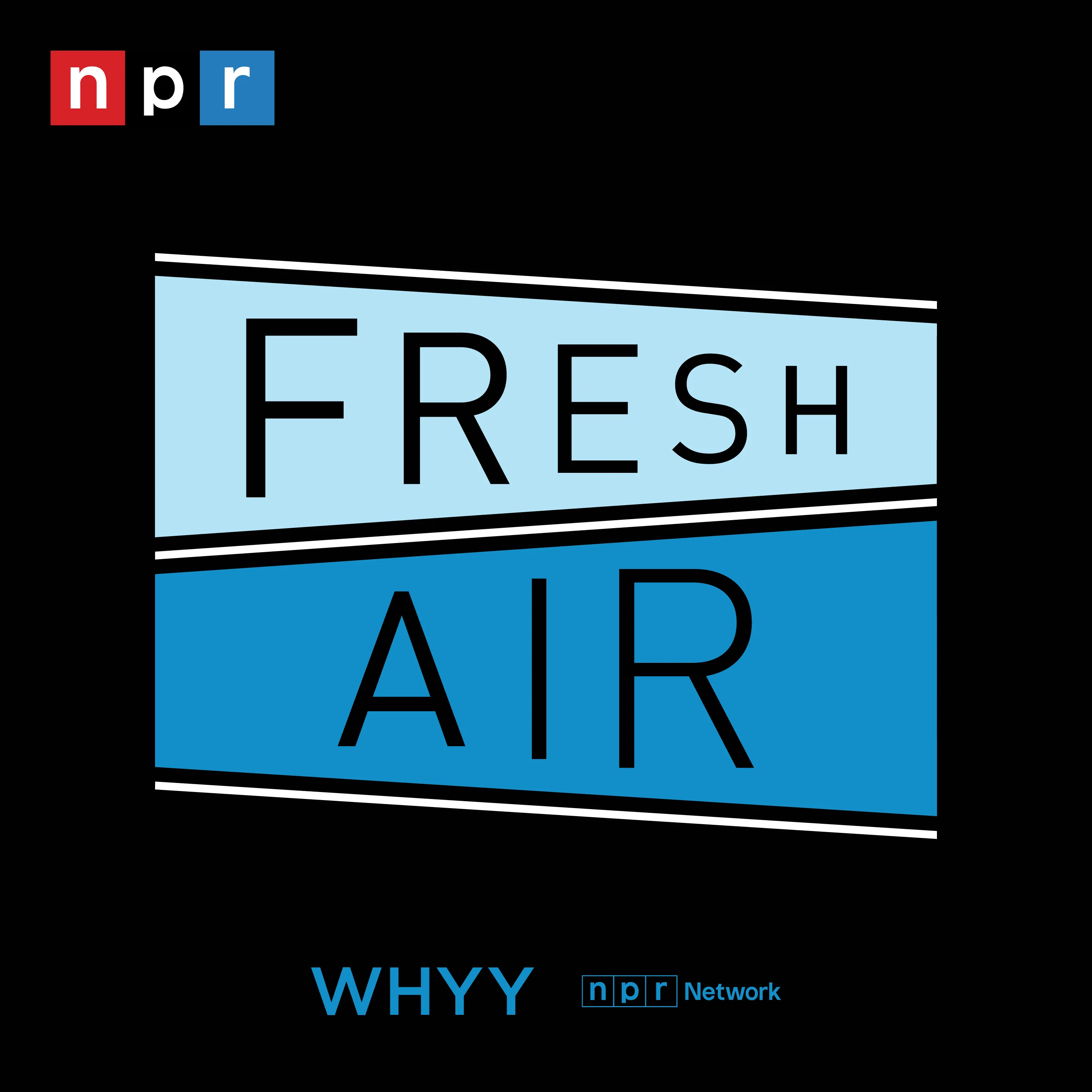 Fresh Air NPR logo, representing the broadcast of the 1997 Johnny Cash interview