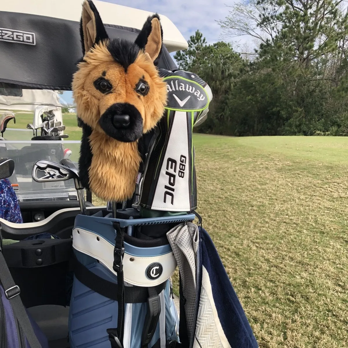 German Shepherd Golf Head Cover