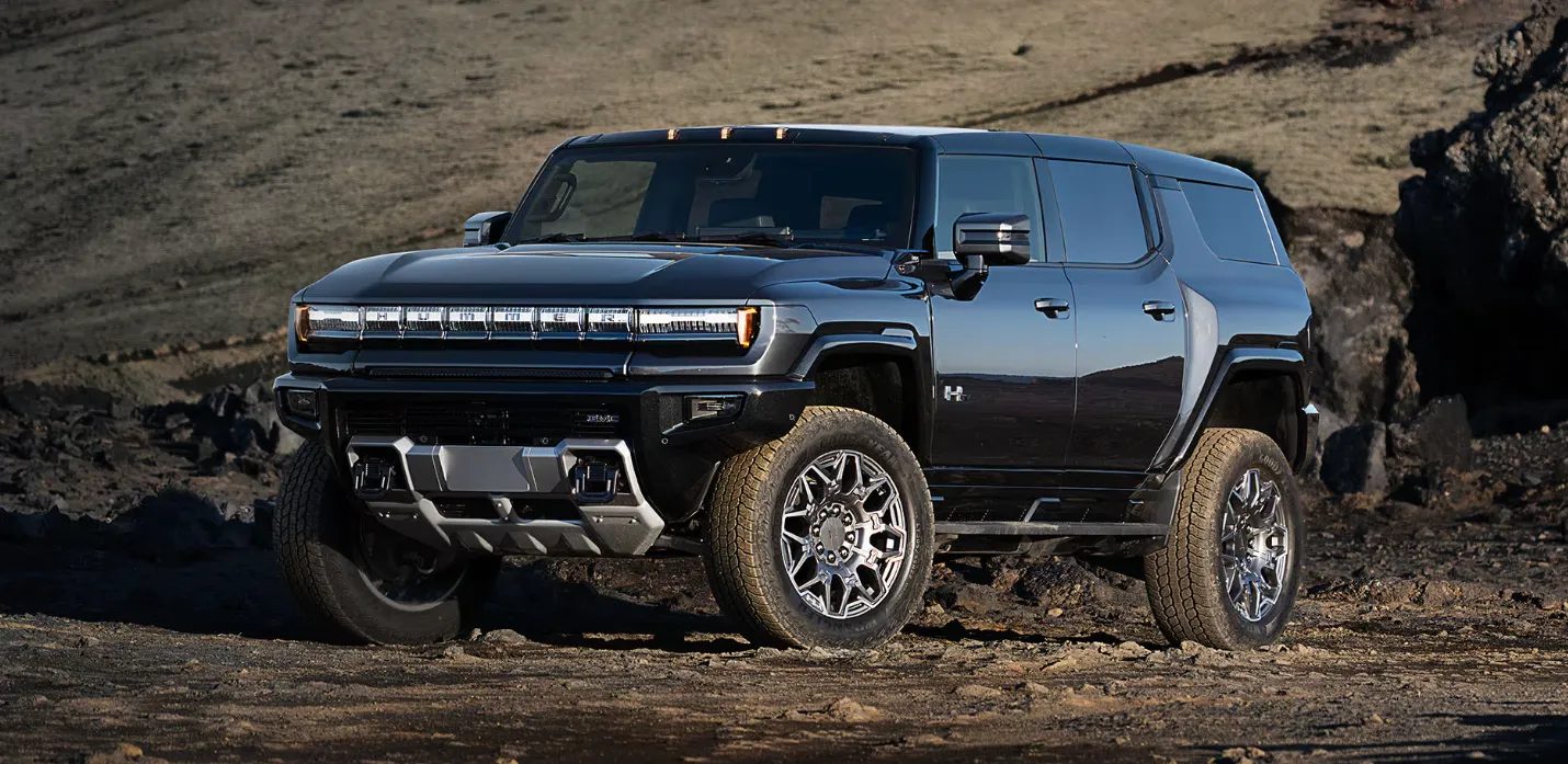 GMC Hummer EV's Extract Mode in action