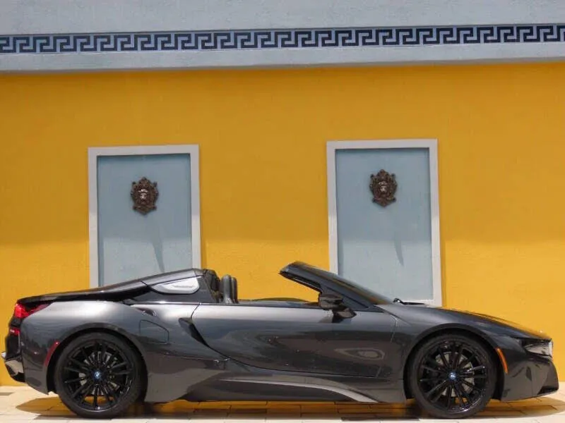 Gray 2019 BMW i8 Roadster AWD
