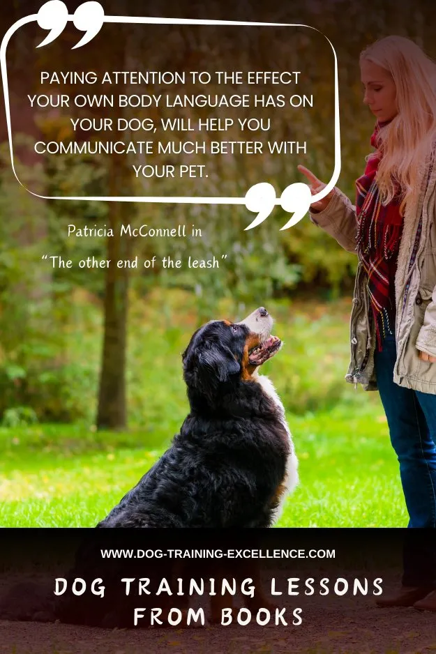 Happy dog with owner, symbolizing successful training from recommended dog books